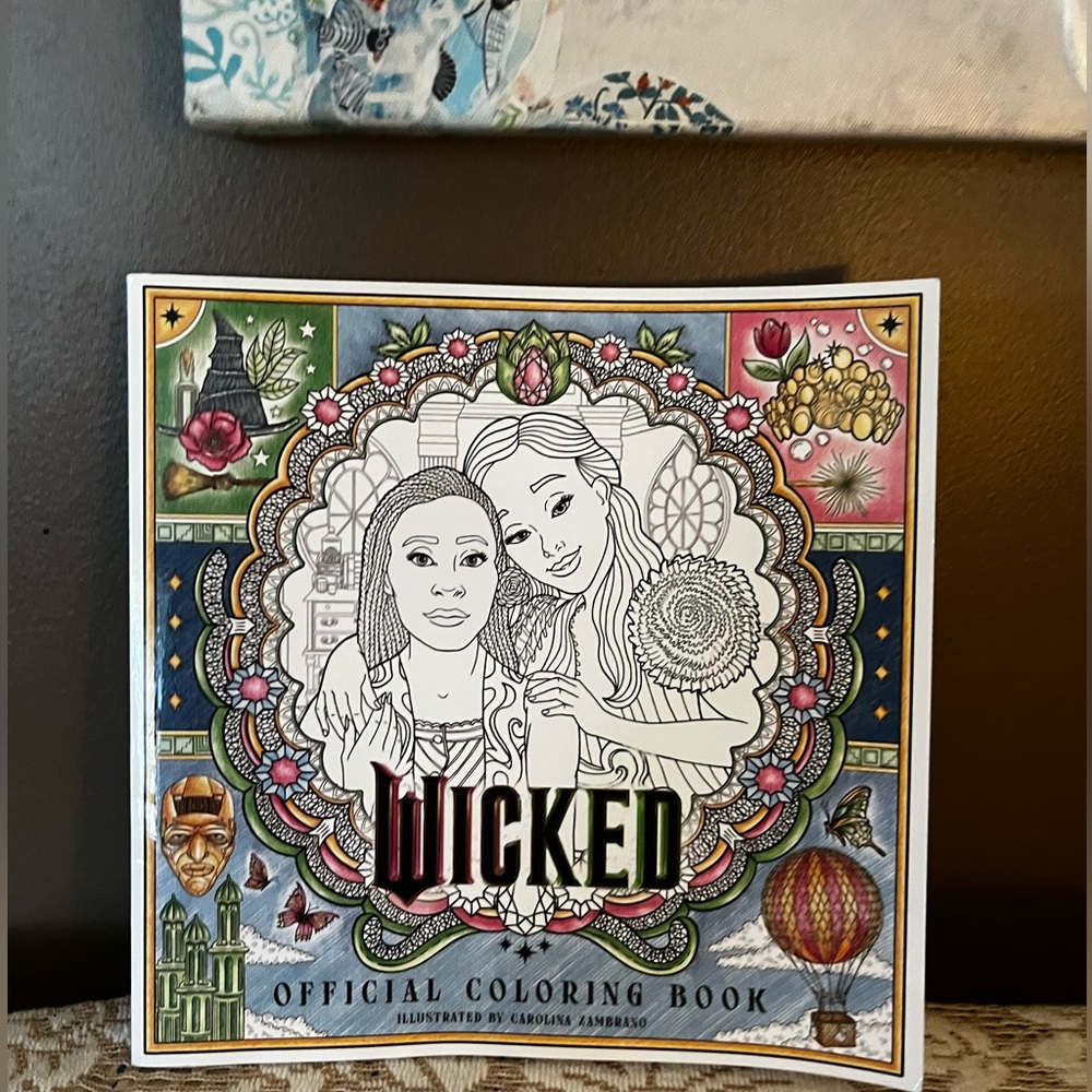 NEW Wicked Official Coloring Book